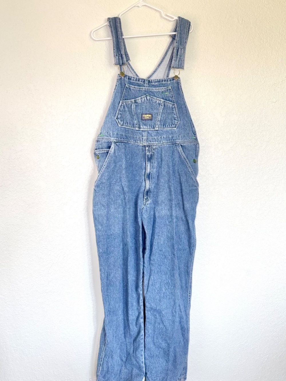 Vintage 90s OshKosh B’Gosh Denim Overalls Mens 40x30.5 Bib GorpCore Costume USA